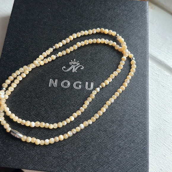 BRAND NEW NOGU Popcorn Jasper | .925 Sterling Silver BRACELET, NECKLACE, ANKLET - Picture 3 of 5